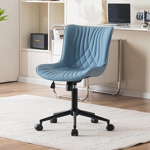 Ergonomische Bureaustoel – Bureaustoel – Draaistoel – Werkstoel – Studstoel – Verstelbare Zithoogte – Hoogwaardig Kunstleer - QUORE