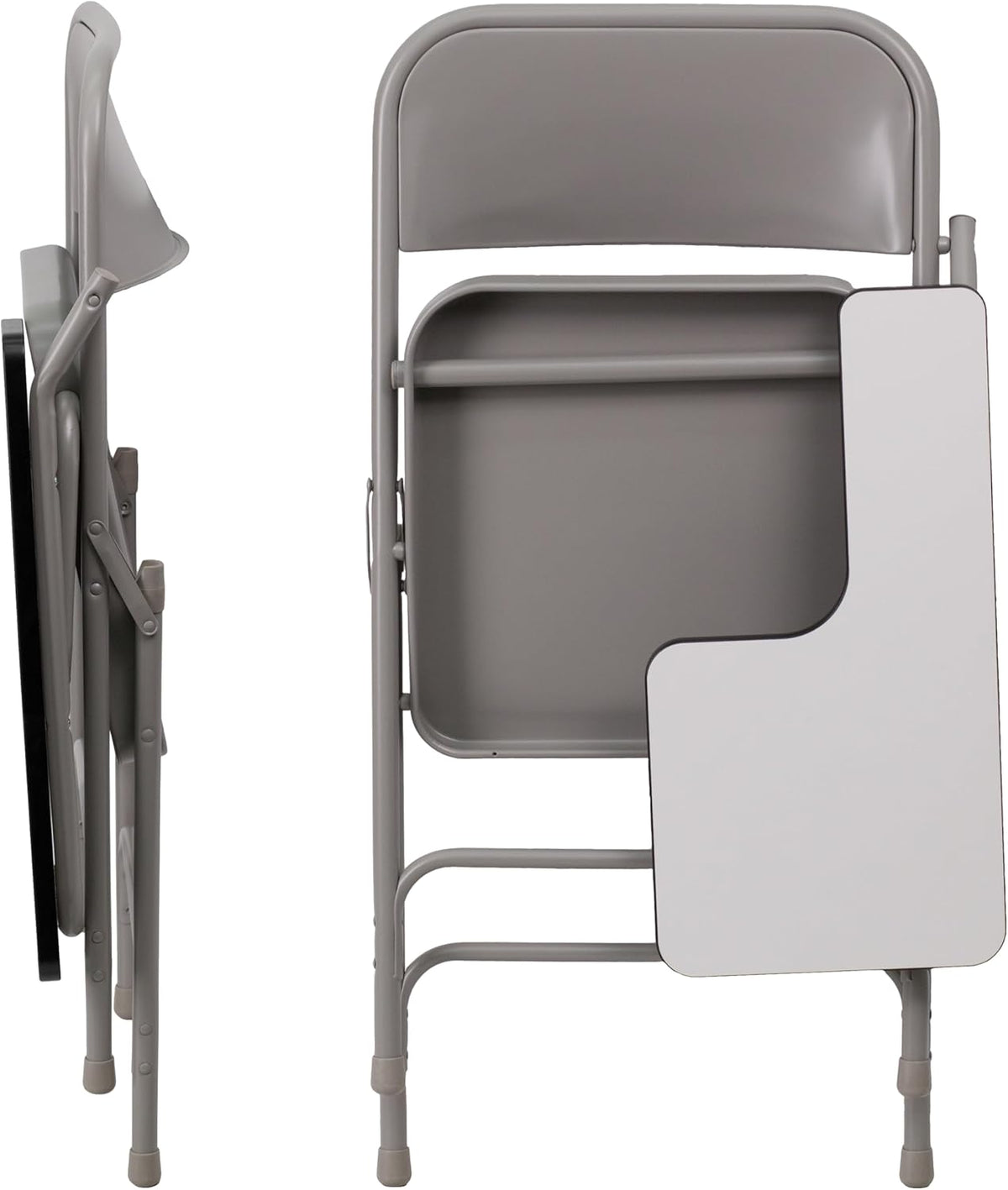 Flash Meubels Premium Staal Vouwstoel met Links Handed Tablet Arm
