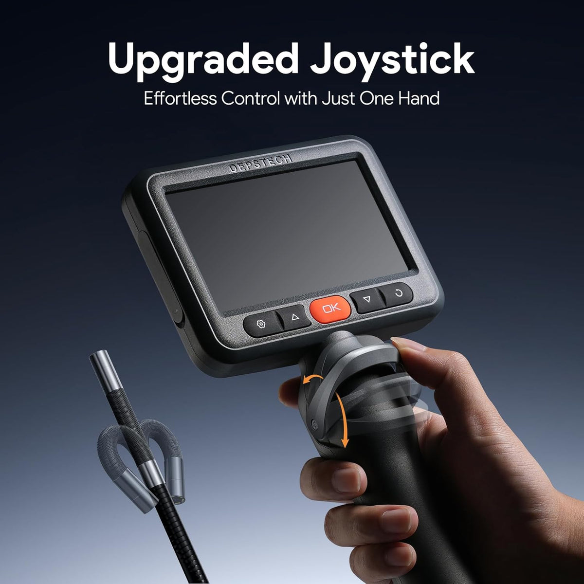 Industriële endoscoopcamera, IPS, 5 inch, 1080p, inspectiecamera