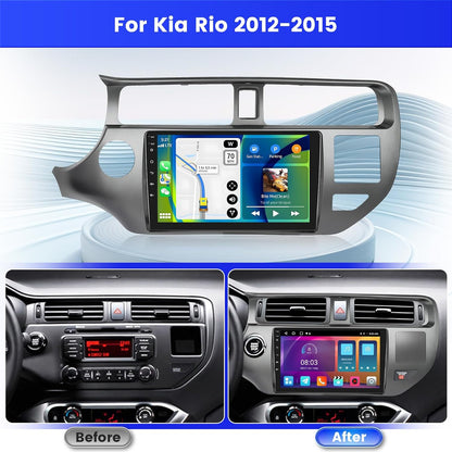 <font dir="auto" style="vertical-align: inherit;"><font dir="auto" style="vertical-align: inherit;">        Radio for Kia Rio 2012-2015 Android 15 2+64G with Wireless CarPlay Android Auto, 9 inch screen with EQ 26UI FM RDS GPS Bluetooth WiFi SWC AHD rear