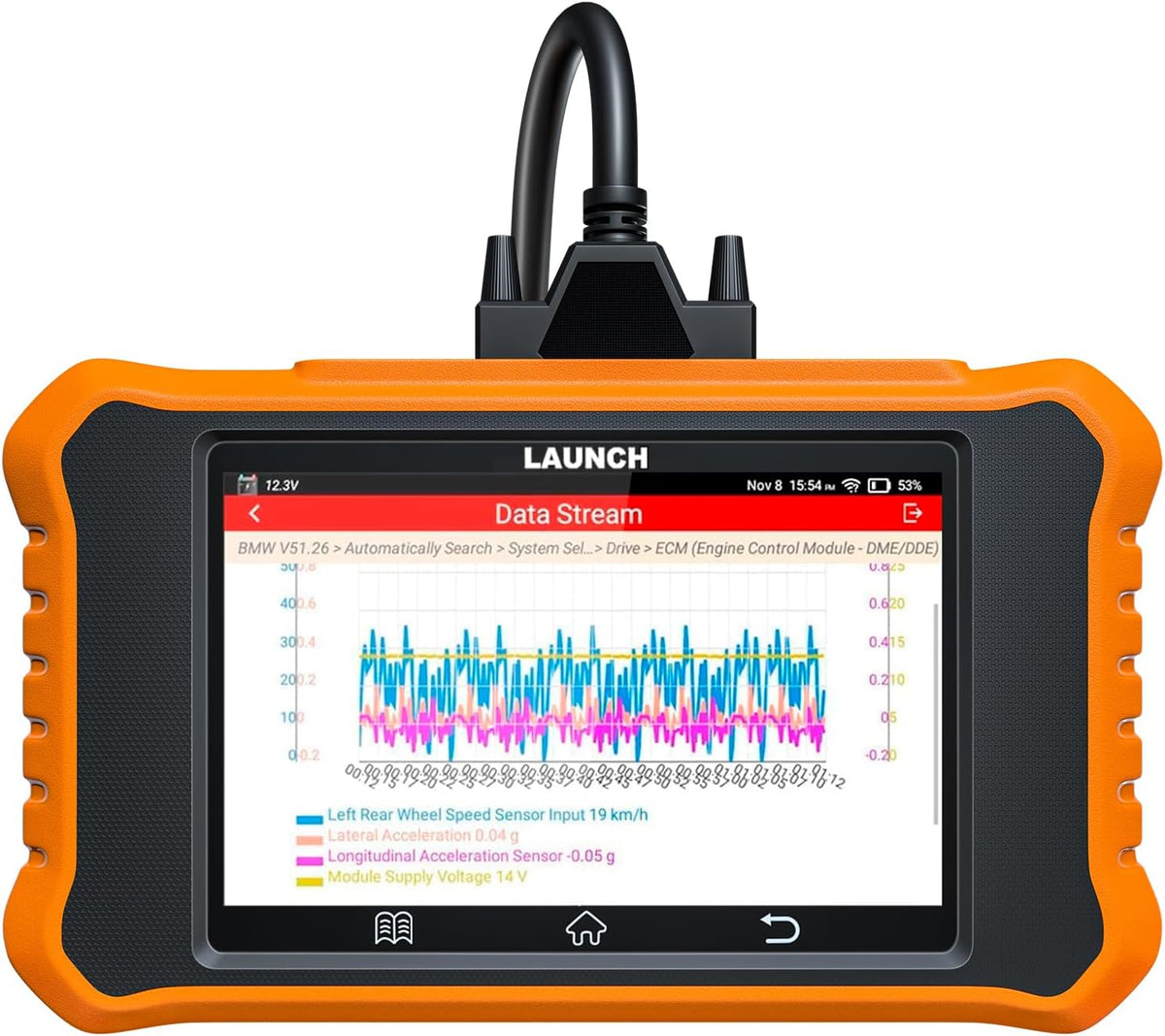 LAUNCH Creader Elite 2.0 OBD2 Diagnostisch Hulpprogramma voor Toyota voor Lexus Dezelfde Functie als LAUNCH X431, Volledige Systeem, Actieve Test, ECU Codering Diagnostisch Hulpprogramma Auto