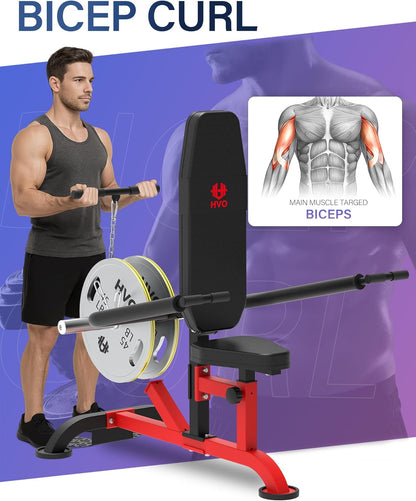 HVO Triceps machine dip machine seated triceps: triceps biceps training device tricep trainer for home sitting triceps printing machine seated tricep dip machine for strength training device - QUORE