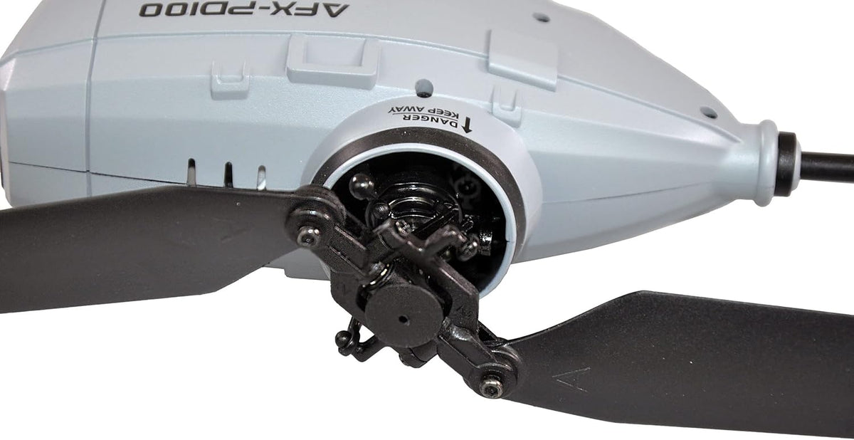 Amewi AFX-PD100 met HD-camera helikopter RtF grijs RC afstandsbediening