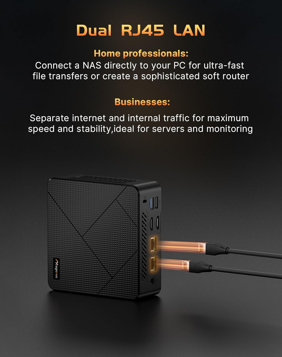 Mini PC – Compacte PC – Miniatuur Desktop – Home PC – Gaming PC – Ryzen 5 3550H Processor – 16GB DDR4 RAM & 512GB PCIe SSD