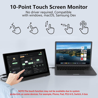 InnoView 15.6 FHD Touch Screen Portable Screen - QUORE