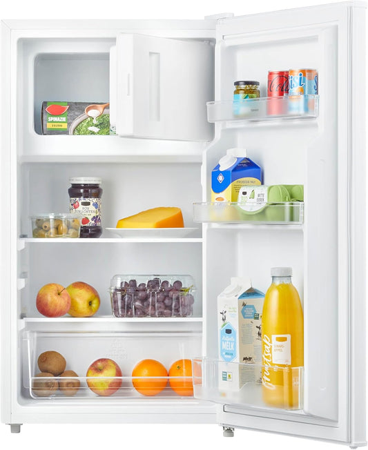 Tomado TRT4702W - Tabletop refrigerator - 80 liters - With freezer compartment - Energy label D - White - QUORE