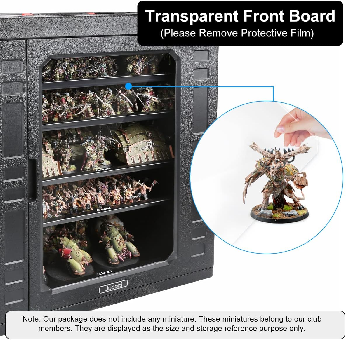 Jucoci Miniaturen Opbergkoffer Transport