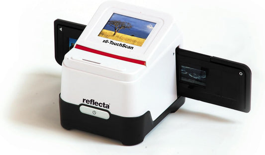 Reflecta x6-Touchscan Film/slide scanner 2400 x 2400DPI zwart, wit - scanner (36,5 x 24,3 mm, 2400 x 2400 dpi, 30 bits, film/slide scanner, zwart, wit, 7,11 cm (2.8 inch)