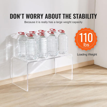VEVOR Acryl bijzettafel, 16,3 inch