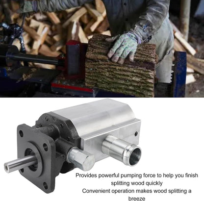 Hydraulische Log Splitterpomp, 12gpm Hoge Stroom 3600 Tpm Log Splitter Hydraulische Pomp met Universele 2 Fase voor Stronksplitsing Houten Splitteronderdelen