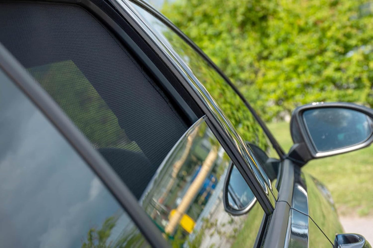 Set Car Shades compatibel met Volkswagen Golf VII 5 deurs 2013-2020 (4-delig) Pasklare Auto Zonwering