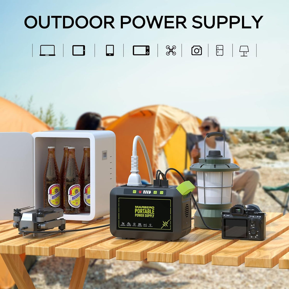 Draagbare Powerstation – Generator – Accubank – Mobiele Energie – Powerbank – 88Wh 24000mAh – Compact en Lichtgewicht – Meerdere Snellaadpoorten - QUORE