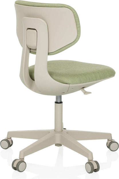 hjh OFFICE Kinder bureaustoel KID CLASSIC Stof Groen