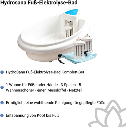 Voetenbad Wit – Voetmassagebad – Voetenspa – Voetbad – Voetverzorgingsapparaat – 3 Spoelen – Incl. 5 Beschermers