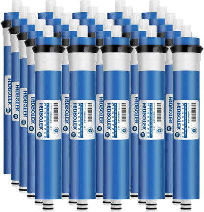 Geekpure 75 GPD Reverse Osmosis RO Membrane Replacement -NSF Certified (Pack of 25) - QUORE