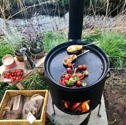BBQ.Bpkachel set Ø 36
