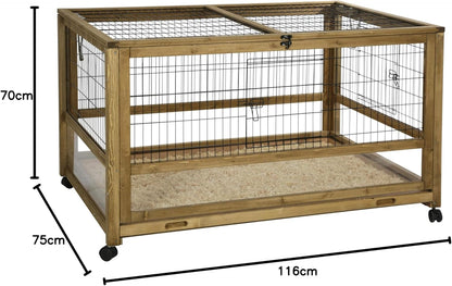 Maxi-Pet 81723 kooi voor kleine dieren Indoor Space 116 x 75 x 70 cm