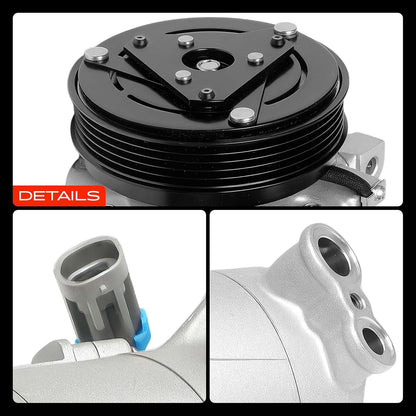 Frankberg 24421019 Airconditioning Compressor Airconditioning Magnetische koppeling Compressor voor airconditioning Vervanging # 24421019