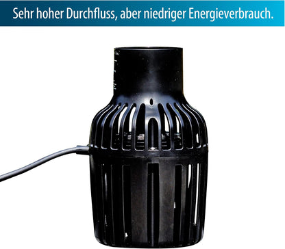 Propellervijverpomp – Vijverpomp – Waterpomp – Circulatiepomp – Vuilwaterpomp – 280 Watt – Max. Debiet 45 m³/uur