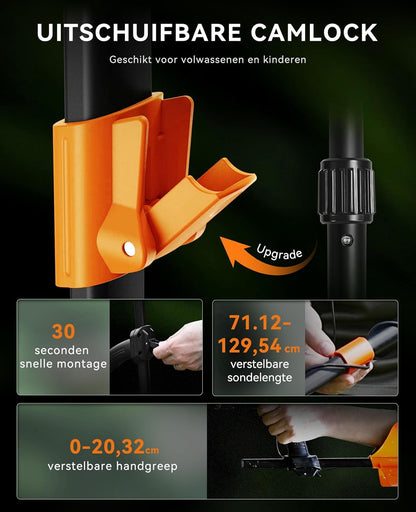 SUNPOW Metaaldetectorset Voor Volwassenen en Kinderen, Multifunctionele Professionele Detector met Pinpointermodus, IP68 Waterdicht, Sterke Anti-interferentie, Geavanceerde DSP-chip