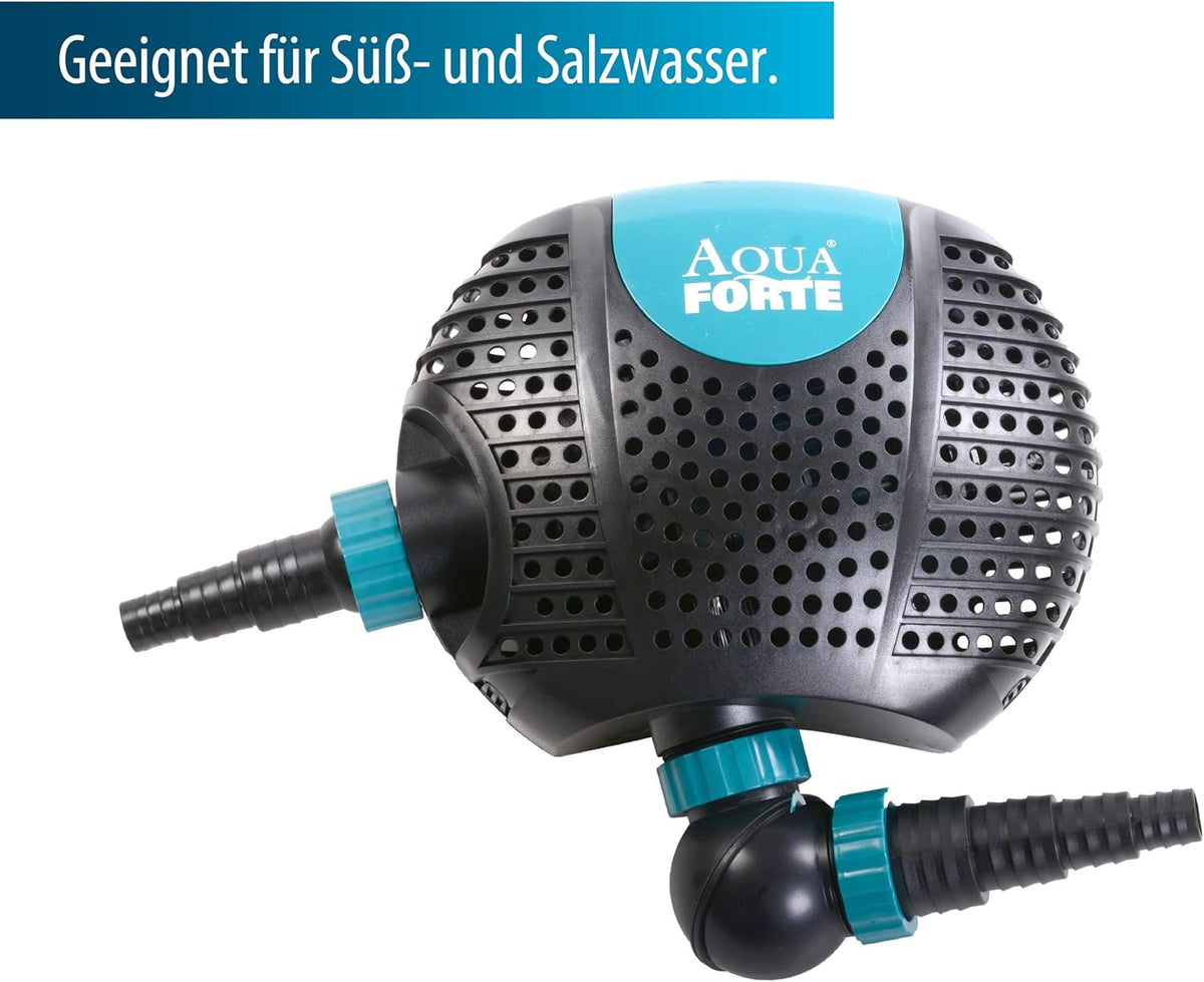 Vijverpomp – Waterpomp – Filterpomp – Fonteinpomp – Vuilwaterpomp – 200 Watt Vermogen – 19.000 L/uur Capaciteit