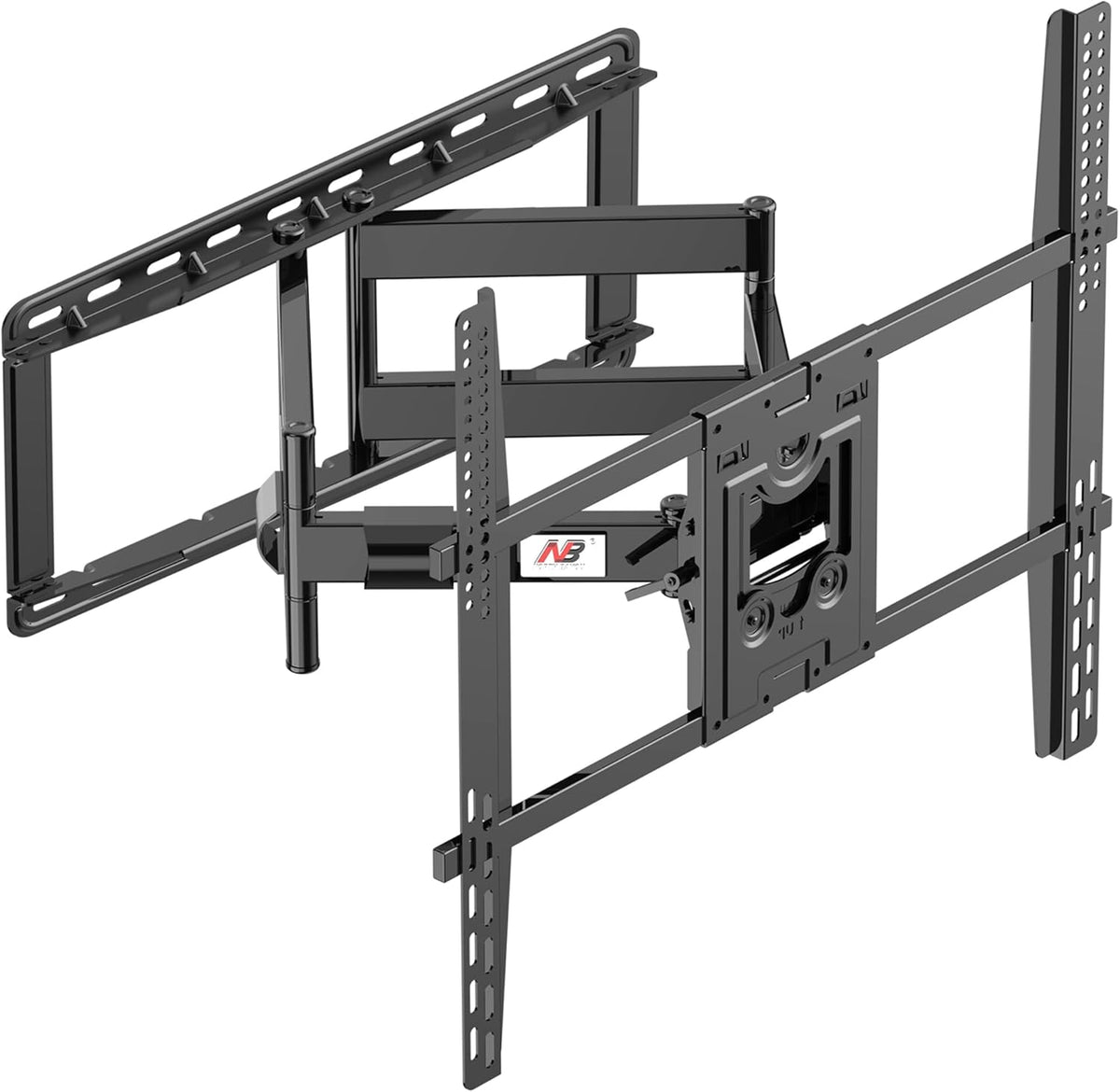 TV Wandbeugel – TV Muurbeugel – TV Beugel – TV Muursteun – TV Ophangbeugel – Voor 75-110 Inch – Dubbele Arm, Draagkracht Tot 90,9 Kg