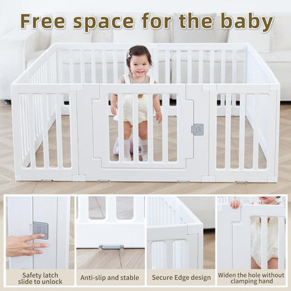 Gupamiga Babybox Playpen Safety Indoor or Outdoor Activity Centre 150 x 145 cm - QUORE