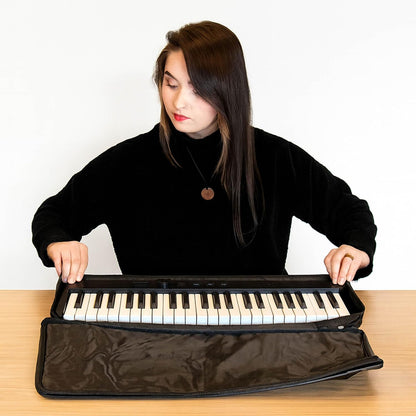 Opvouwbare Digitale Piano 88 Toetsen – Keyboard – Digitale Piano – Piano Keyboard – Vouwpiano – 88 Semi-Gewogen Toetsen – 128 Geluiden En 128 Ritmes