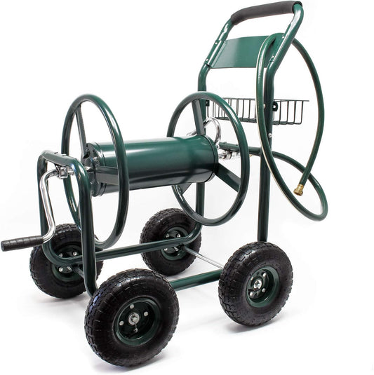 Tuinslangwagen slangwagen tuinirrigatie bewatering slanghaspel oprolsysteem slang