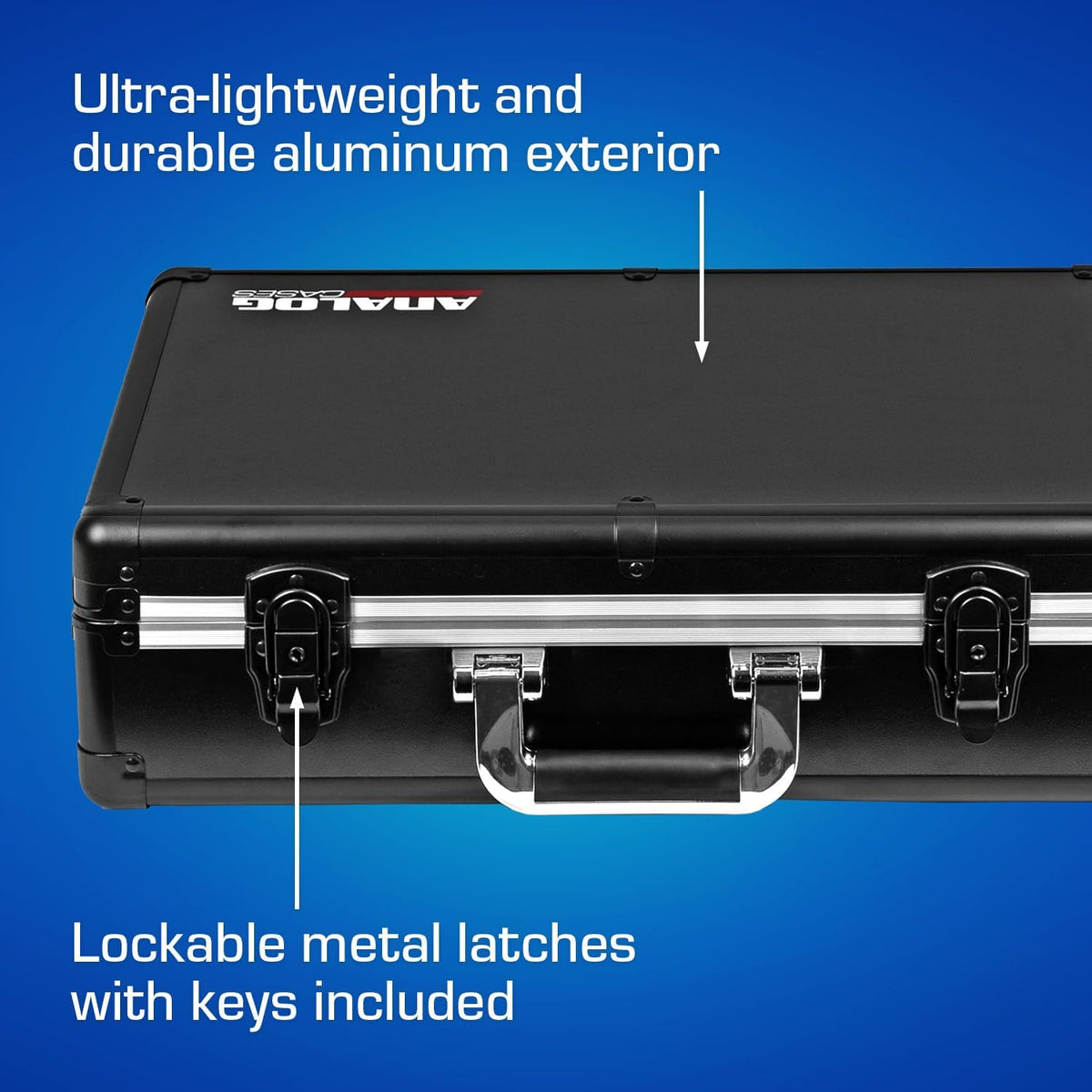 UNISON Tas voor Mackie ProFX12v3, beschermhoes (Hoogwaardige transportkoffer, met op maat gestanst schuim, lichtgewicht en robuust ontwerp, metalen sluitingen, ergonomische rubberen handgreep)