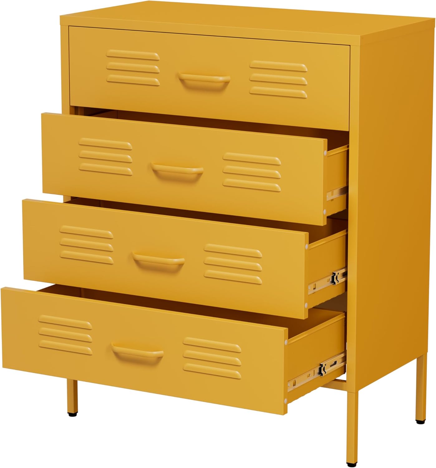 Chest of drawers - Locker cabinet - Wardrobe - Chest of drawers - Storage cabinet - Industrial cabinet with drawers - Metal Cabinet for Bedroom - 80x40x100cm (LxWxH) - Powder coated steel - QUORE