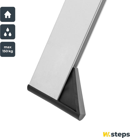 Hultafors 728142 Step Ladder Vikingstep MIDI, Zilver