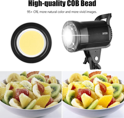 LED Fotografie Fill Light – Studio Videolamp – Fotolamp – Continu Licht – Led Studiolicht – 135W Vermogen – 3000K-5600K Dimbaar