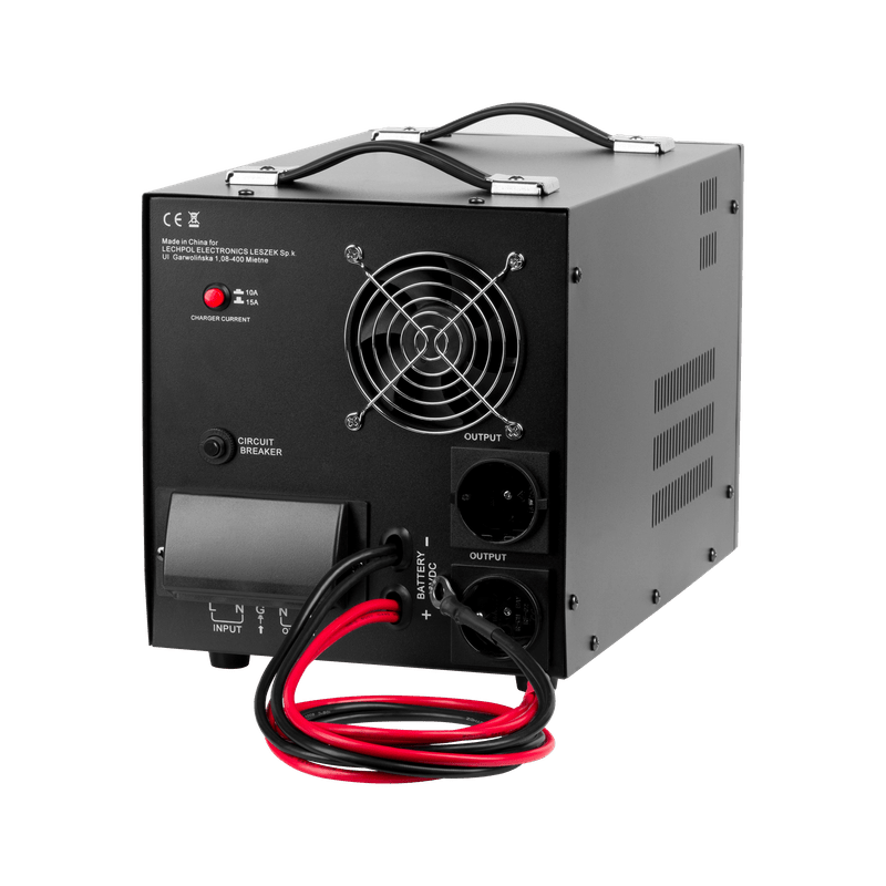 Noodstroomvoorziening – UPS – Back-up Stroomvoorziening – Ononderbroken Voeding – Spanningsbeveiliging – 2400W Output – Pure Sinusgolf Uitgang