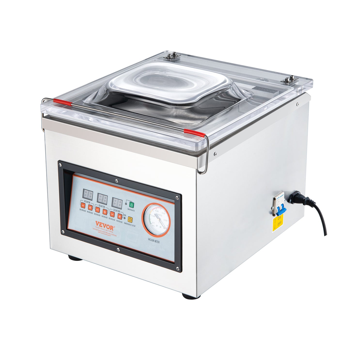 Vacuümkamermachine – Vacumeermachine – Vakuum Sealer – Voedselverpakkingsmachine – Vacuüm Sealer Machine – 1700W Krachtige Motor – Sealbreedte 320mm