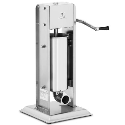Worstenvuller – Worstenmaker – Worstmachine – Vleesvuller – Worstenautomaat – 5 Liter Inhoud – Roestvrij Staal