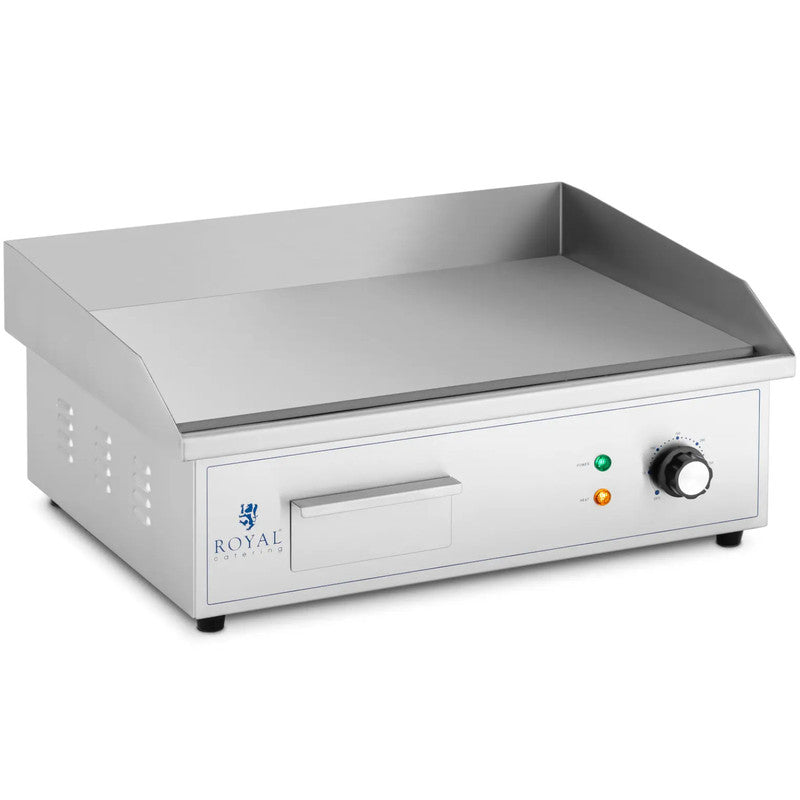 Elektrische Grill – Elektrische Barbecue – Bakplaat Grill – Smooth Grill – Tafelgrill – 530 x 350 mm – 3000 Watt Vermogen