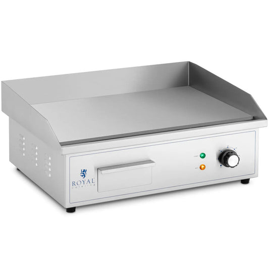Elektrische Grill – Elektrische Barbecue – Bakplaat Grill – Smooth Grill – Tafelgrill – 530 x 350 mm – 3000 Watt Vermogen