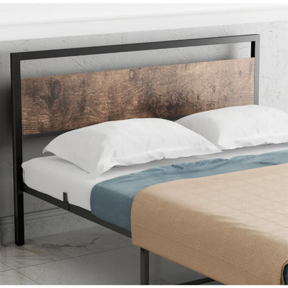 Metalen Bedframe – Bedbodem – Bedframe Staal – Slaapkamer Bed – Tweepersoonsbed Frame – 140x200 cm – Stevig & Ruimtebesparend Design