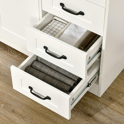 Opbergkast – Opbergmeubel – Kasten – Opbergmeubel – Multifunctionele Kast – Hardhout & Metaal – Compact Formaat Minder Dan 70 cm