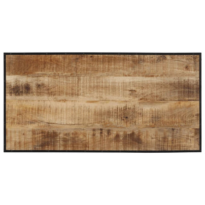 Barset – Barsets – Bar Set – Tuinbarset – Tuinbarsets – Massief Mango Hout – Industrieel Metaal Frame - Bruin