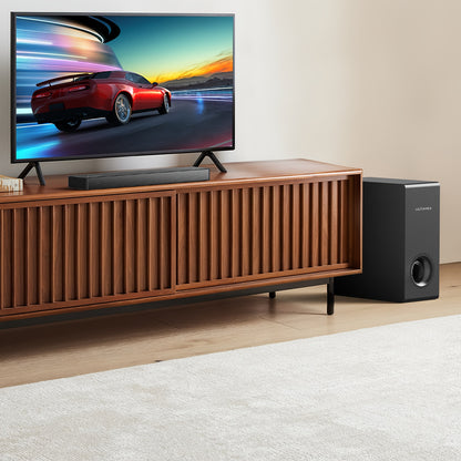 Soundbar – Geluidsbalk – TV Speaker – Home Cinema Geluidssysteem – Surround Sound Set – 2.1 Kanaals Met Subwoofer – Dolby Atmos Ondersteuning – 190W Bass Boost
