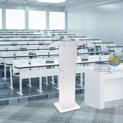 Spreekgestoelte – Lessenaar – Podium – Katheder – Presentatiemeubel – Transparant Acryl – 60x40 cm – Stevig & Schokvrij