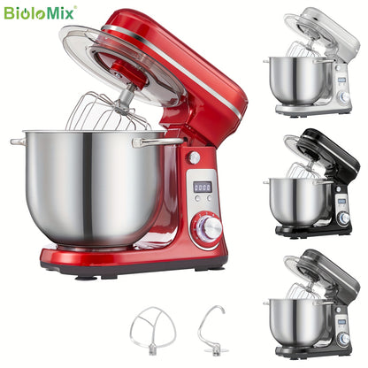 Keukenmixer – Keukenmachine – Keukenrobot – Handmixer – Standmixer – 1200W Motor – 6L RVS Mengkom