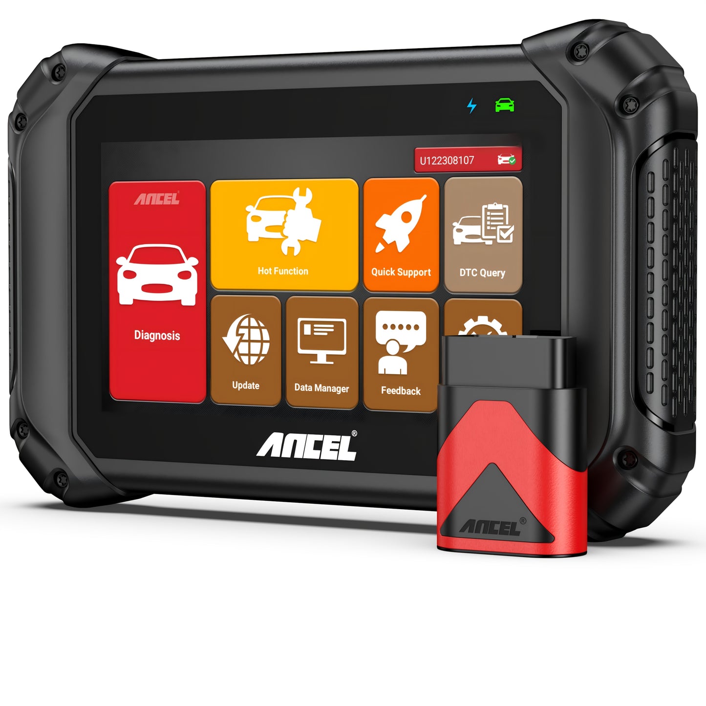OBD2 Scanner – Auto Diagnosetool – Foutcode Lezer – Auto Diagnoseapparaat – Autoscanner – 17,78cm Kleurenscherm – 98% Voertuigdekking