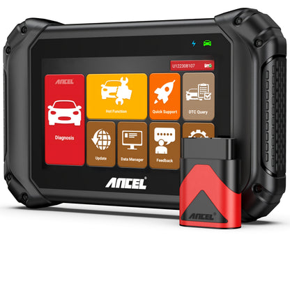 OBD2 Scanner – Auto Diagnosetool – Foutcode Lezer – Auto Diagnoseapparaat – Autoscanner – 17,78cm Kleurenscherm – 98% Voertuigdekking