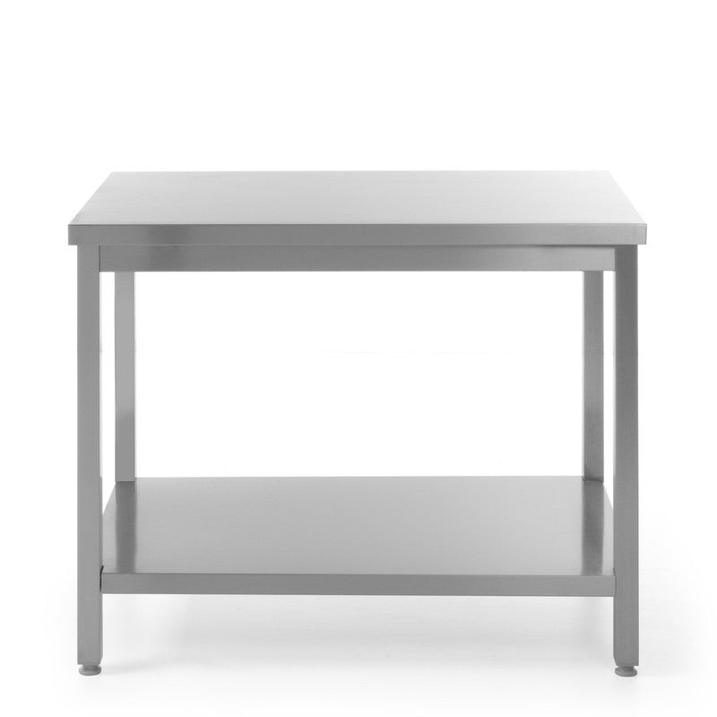 Werktafel – Werkbank – Werktafel Met Opbergruimte – Centrale Werkbank – Inklapbare Werktafel – Roestvrij Staal – 1000x600x850 mm