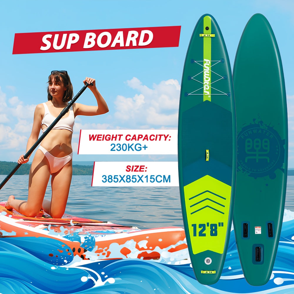 Paddleboard – SUP board – Stand Up Paddleboard – Suppen – Opblaasbaar Paddle Board – 385x85x15 cm – Duurzaam PVC Materiaal – Lichtgewicht & Draagbaar