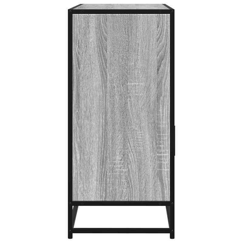 Sideboard 100x35x76cm edited wood gray sonoma oak-colored Practical and removable