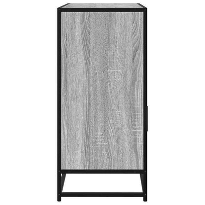 Sideboard 100x35x76cm edited wood gray sonoma oak-colored Practical and removable
